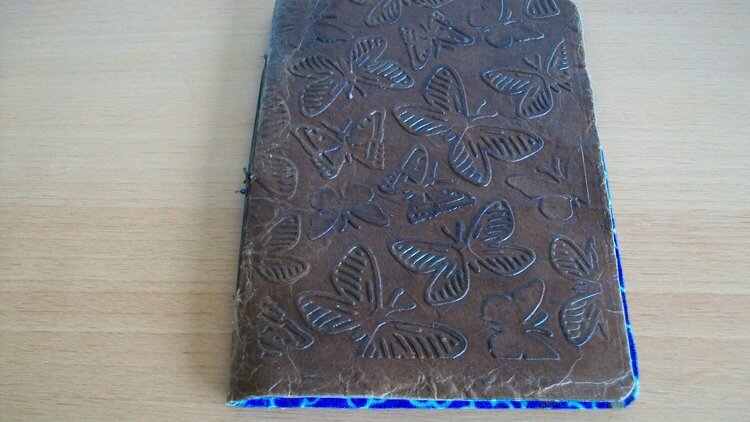 Faux Leather Notebook