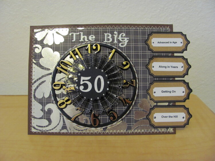 50th Birthday Card