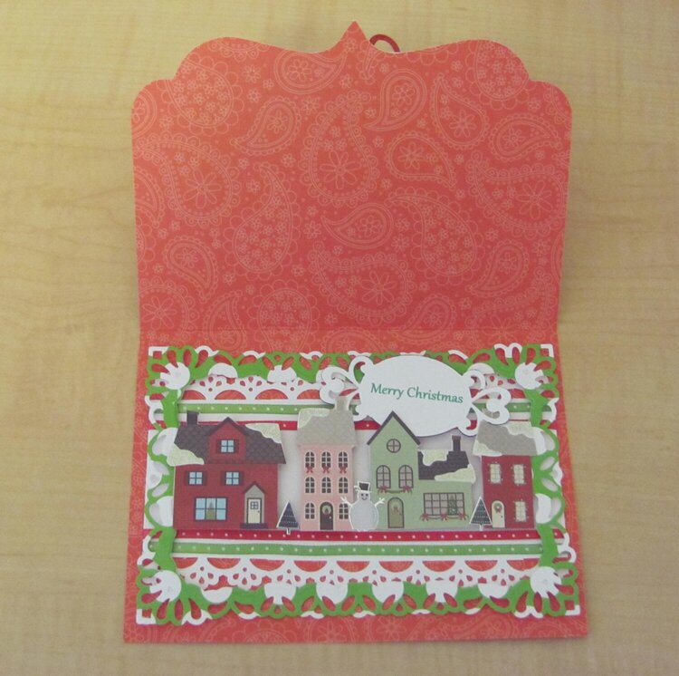 Red and Green Christmas Card
