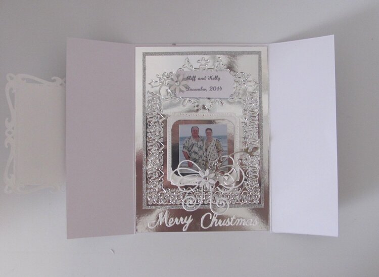 Christmas Card - Bi fold - Inside