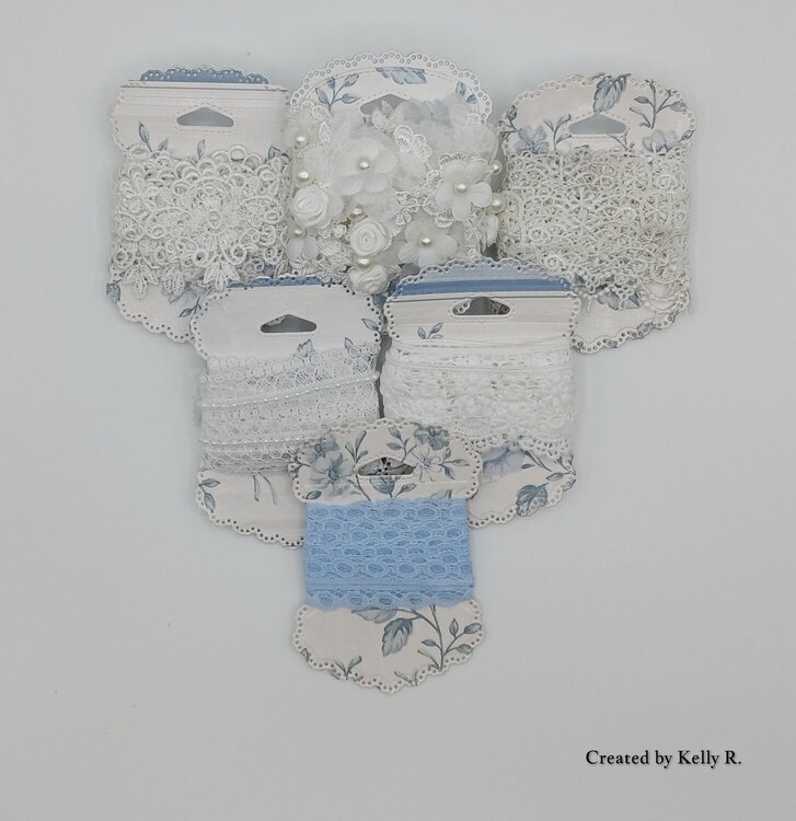 Hat Card &amp; Lace Box Holder