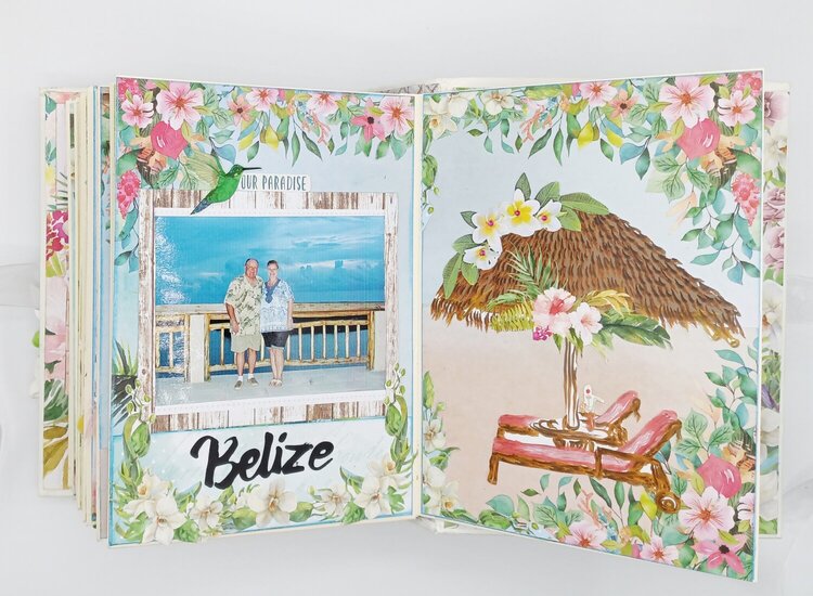 Belize 2018 Scrapbook Album