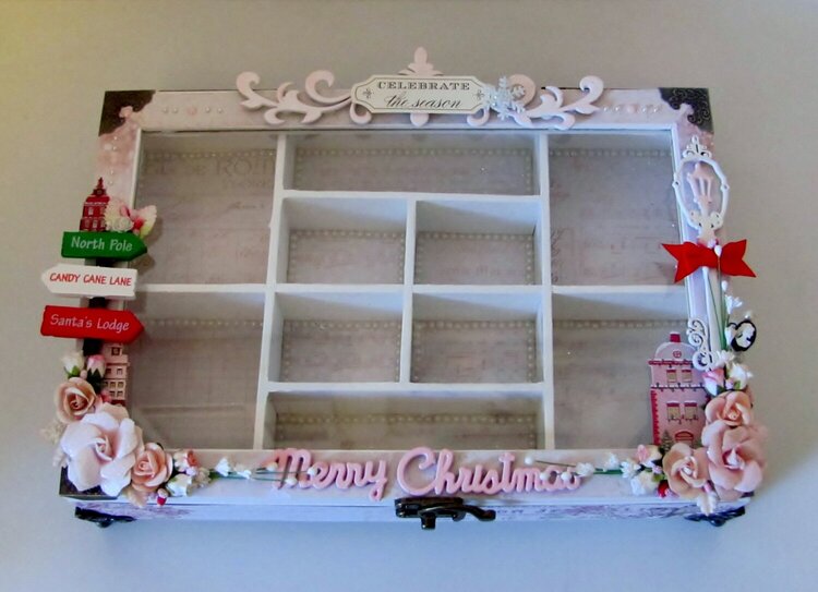 Christmas Embellishment Box for Donna