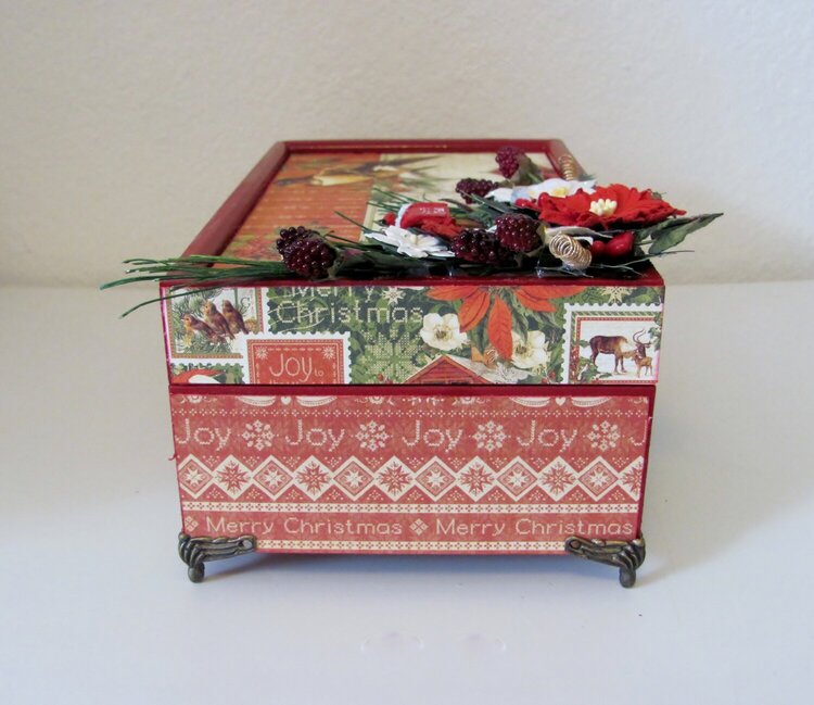 Christmas Embellishment Box for Vicki