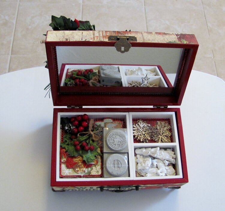 Christmas Embellishment Box for Vicki
