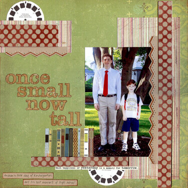 Once Small - Now Tall
