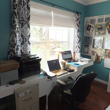 My new scrap room - office