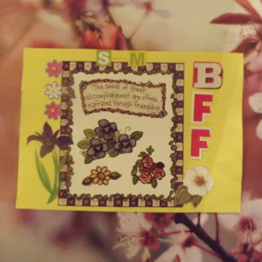BFF Card