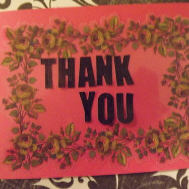 Thank you Card!