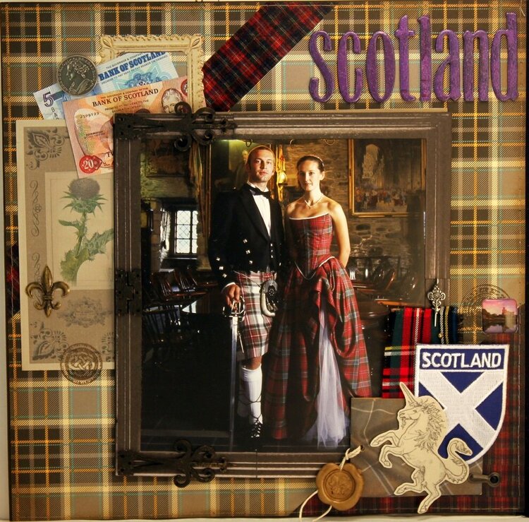 Scotland - kilt, tartan and bagpipes