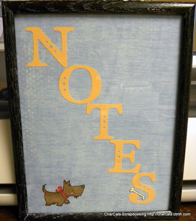 Repurposed Frames- Notes