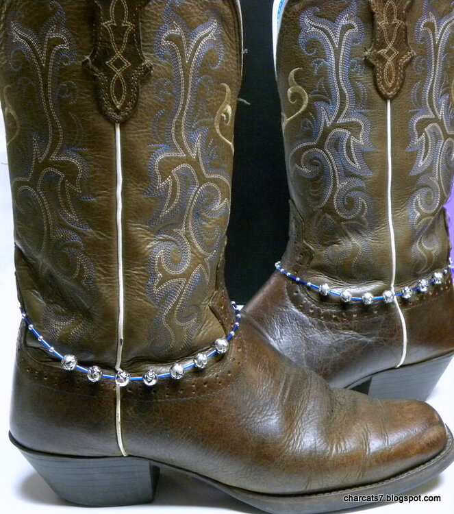 Boot jewelry for a gift