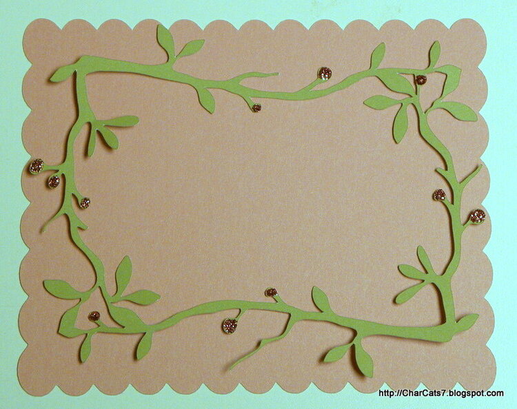 Paper Sisters Swap- mothers frame