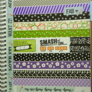 SmashBook- Love of Washi Tape