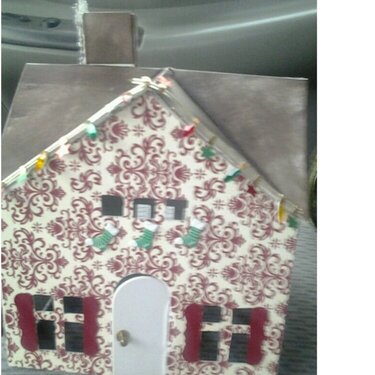 Stampin Up xmas village house