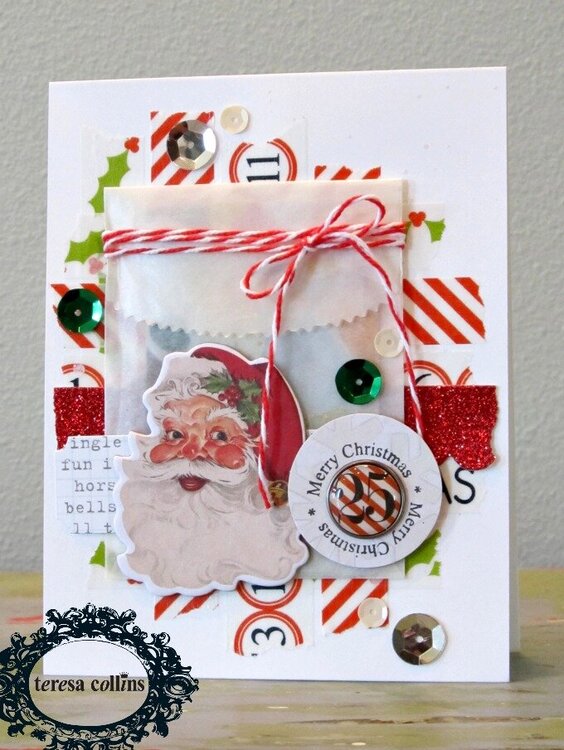 Santa&#039;s List Christmas Card
