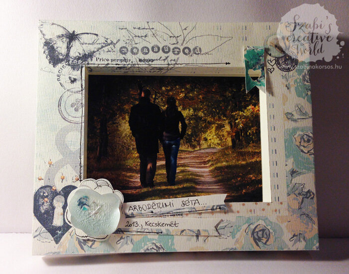 Hand in hand - 3D photo frame