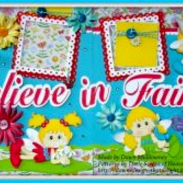 Two page &quot;Believe in Fairies&quot; Layout