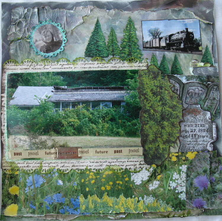 Wildflowers, Tombstones and Trains...