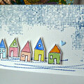 Watercolour houses