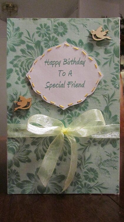To A Special Friend ***Birthday