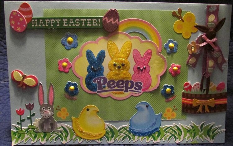 Easter Card ****Peeps