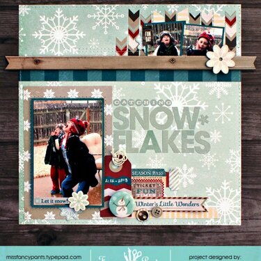 Catching Snowflakes *Fancy Pants Designs*