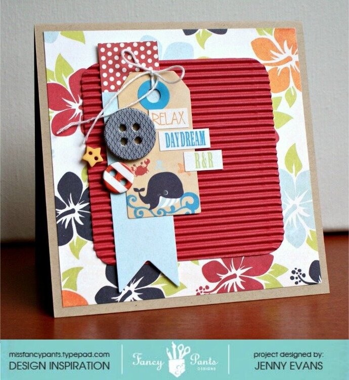 Relax card *Fancy Pants Designs*