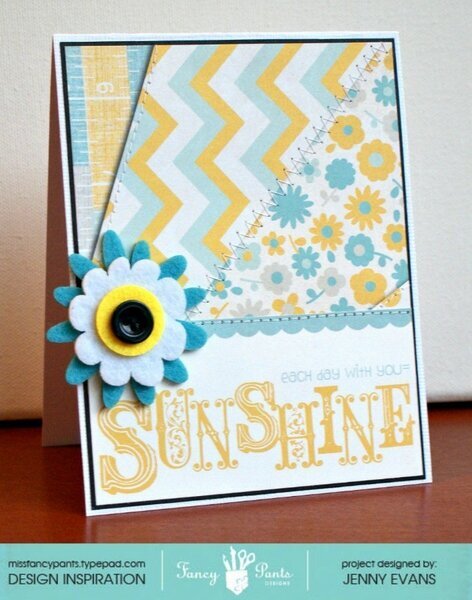 Sunshine card *Fancy Pants Designs*