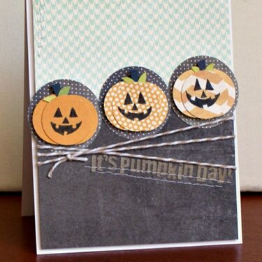 It's Pumpkin Day! card *Fancy Pants Designs*