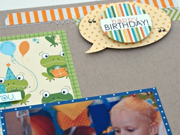 Birthday Party *Creative Scrappers Sketch #246*