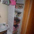 My shoe box hanger..turned into a photo box hanger