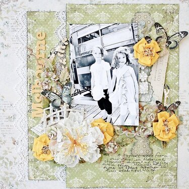 Melbourne * C&#039;EST MAGNIFIQUE March kit with Pion papers&quot;