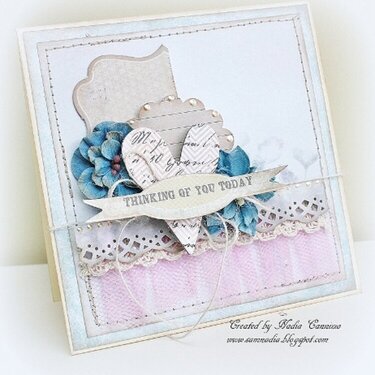 Thinking Of You Today **SCRAPS OF ELEGANCE JANUARY KIT**