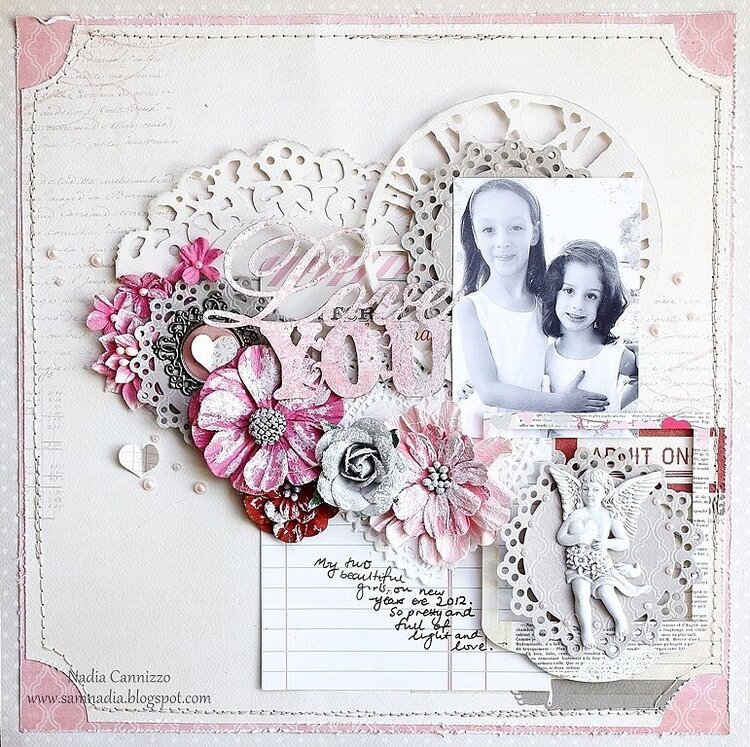 Love You * Scraps Of Elegance February Kit*