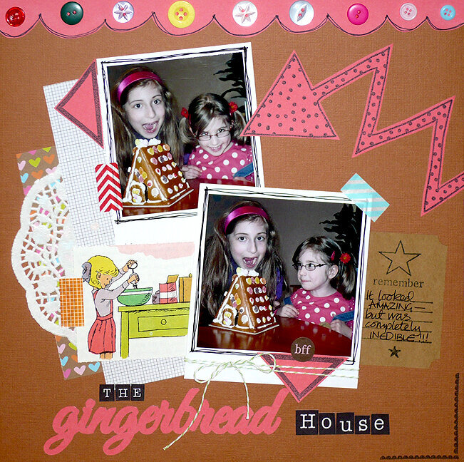 the gingerbread house