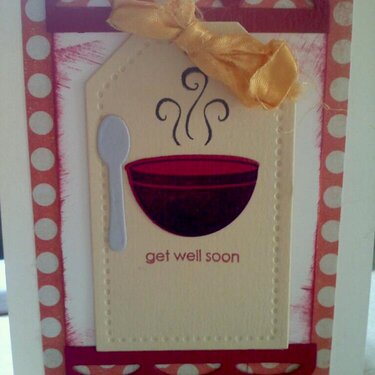 Soup Get well Soon card