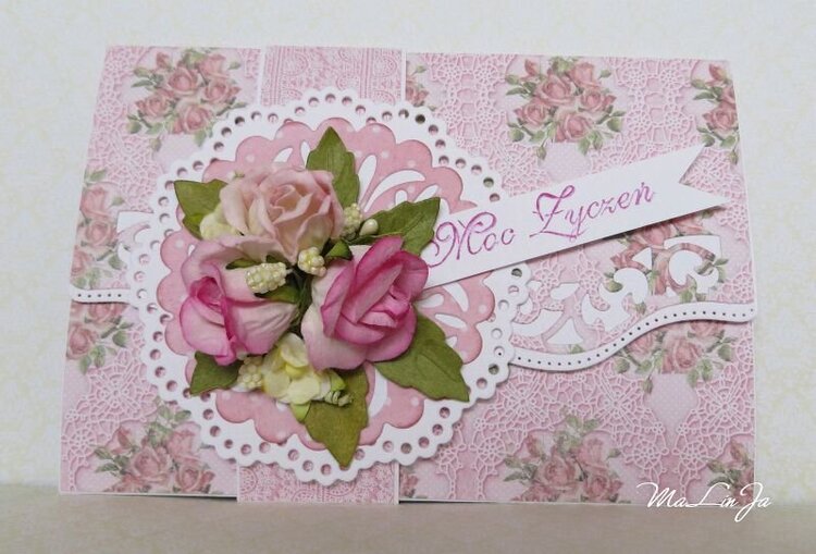 A rose card