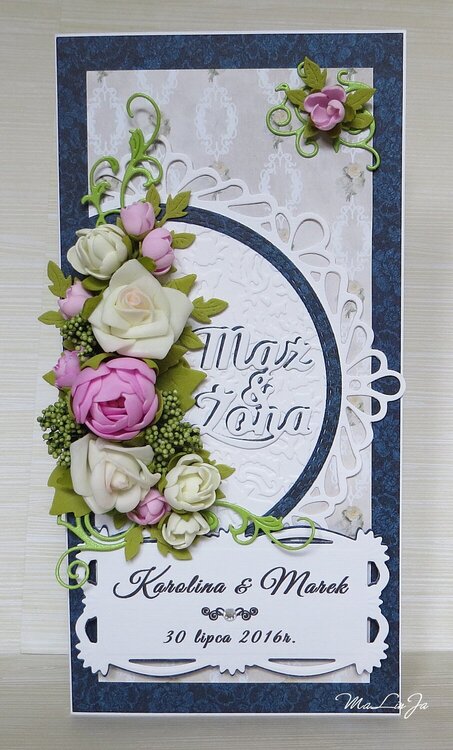 A wedding card
