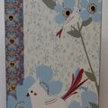 Birds and Blue Flowers