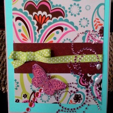 Spring colorful card