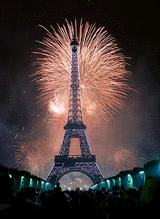 Paris Fireworks