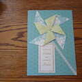 Pinwheel Birthday Card