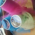 There are my 3 tulle.Colors blue/pink/green