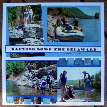 Rafting Down the Delaware