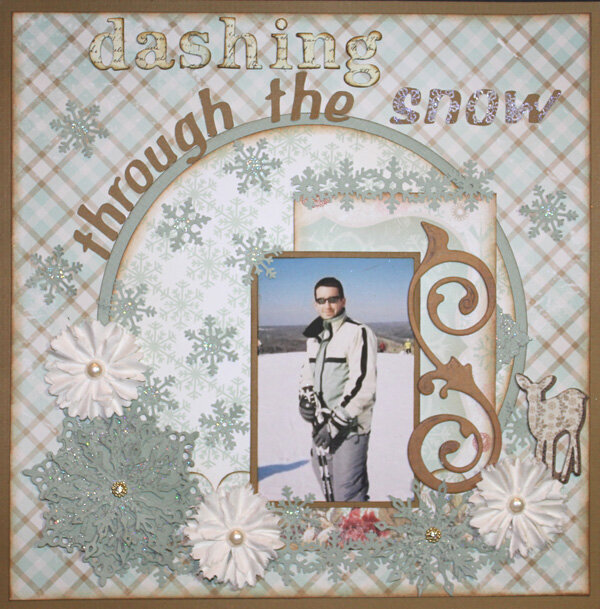 &quot;Dashing through the Snow&quot; **C&#039;est Magnifique** Dec. kit