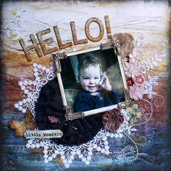 "Hello!" **C'est Magnifique** May 2012 kit