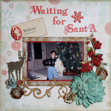 &quot;Waiting for Santa&quot; **C&#039;est Magnfique** Dec. kit