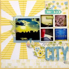 In the City by Nicole Nowosad featuring Sweet Shoppe from Lily Bee Design