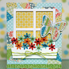 Hello featuring the Pinwheel Collection from Lily Bee